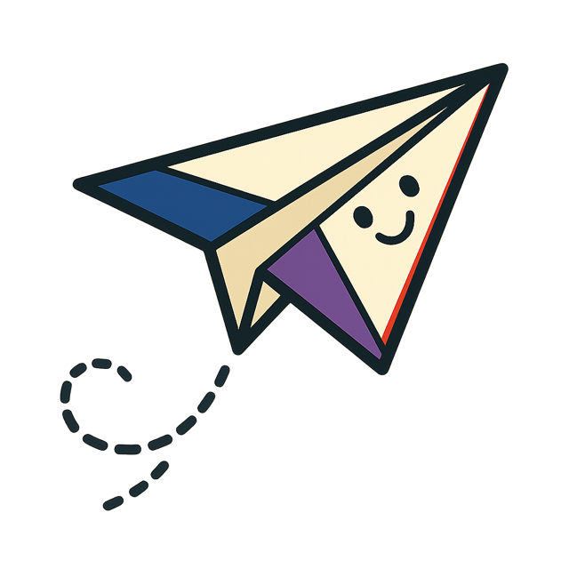 A big friendly launch button drawn in the deck's cream and red palette
